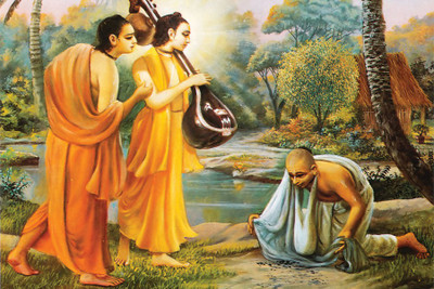

RadhaKripa narada muni parvata muni and â€¦poster Poster Paper Print(18 inch X 12 inch, Rolled)