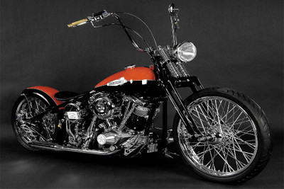 

harley davidson chopper Paper Print(18 inch X 12 inch, Rolled)