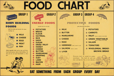 

RadhaKripa food chart Poster Paper Print(18 inch X 12 inch, Rolled)