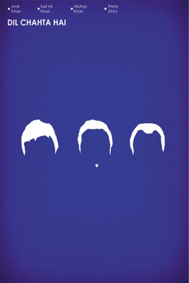 

BikriKendra dil chahta hai Poster Paper Print(18 inch X 12 inch, Rolled)