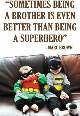

BikriKendra Super hero Brothers Poster Paper Print(18 inch X 12 inch, Rolled)