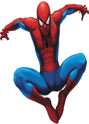 

RadhaKripa spider man comes Poster Paper Print(18 inch X 12 inch, Rolled)