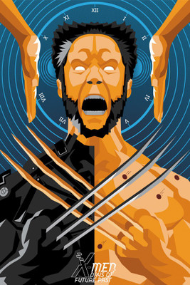 

x men Paper Print(18 inch X 12 inch, Rolled)