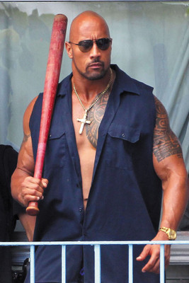 

RadhaKripa the rock with base ball bat Poster Paper Print(18 inch X 12 inch, Rolled)