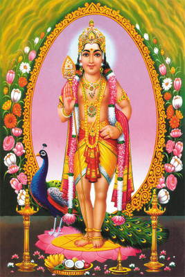 

RadhaKripa god poster Poster Paper Print(18 inch X 12 inch, Rolled)