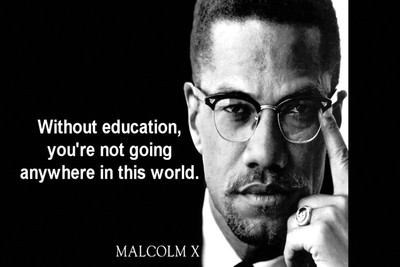 

RadhaKripa malcolm x Poster Paper Print(18 inch X 12 inch, Rolled)