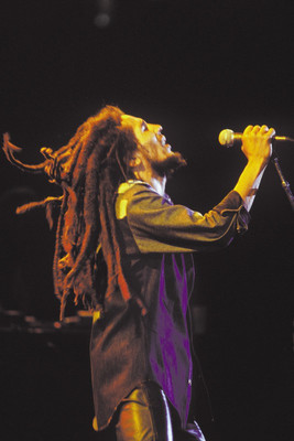 

RadhaKripa bob marley on stage Poster Paper Print(18 inch X 12 inch, Rolled)