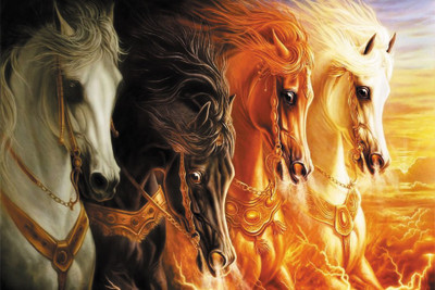 

RadhaKripa horse poster 2 Poster Paper Print(18 inch X 12 inch, Rolled)