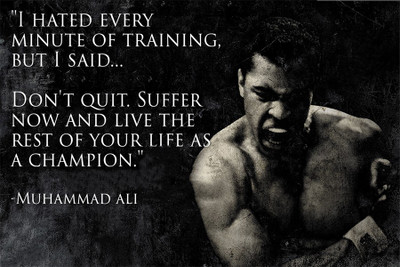 

fitness motivation ali Paper Print(18 inch X 12 inch, Rolled)