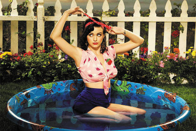 

BikriKendra Cute katy perry Poster Paper Print(18 inch X 12 inch, Rolled)