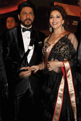 

RadhaKripa shahrukh khan and madhuri dixit Poster Paper Print(18 inch X 12 inch, Rolled)