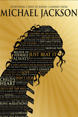

michael jackson everything i need to know i learned Paper Print(18 inch X 12 inch, Rolled)