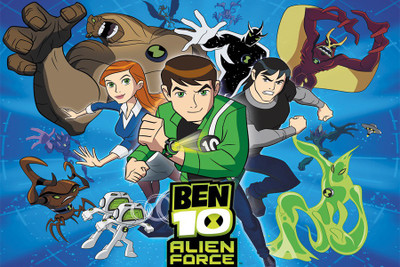 

RadhaKripa ben ten alien force Poster Paper Print(18 inch X 12 inch, Rolled)