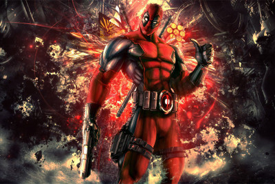 

RadhaKripa deadpool Poster Paper Print(18 inch X 12 inch, Rolled)