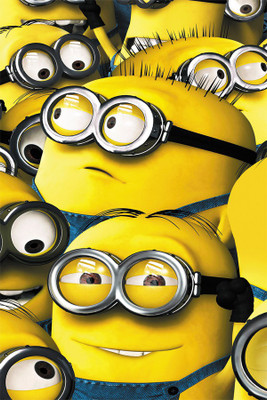

BikriKendra despicable me minion Poster Paper Print(18 inch X 12 inch, Rolled)