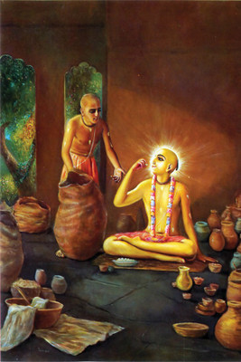 

RadhaKripa lord caitanya Poster Paper Print(18 inch X 12 inch, Rolled)