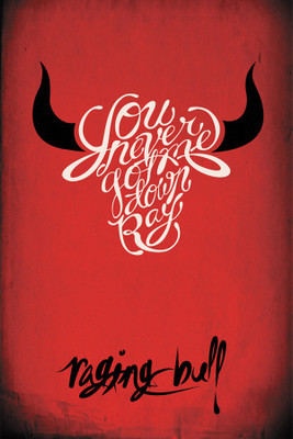 

BikriKendra raging bull Poster Paper Print(18 inch X 12 inch, Rolled)
