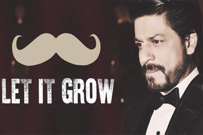

RadhaKripa shahrukh khan let it grow Poster Paper Print(18 inch X 12 inch, Rolled)