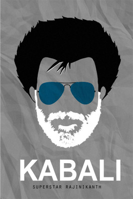 

RadhaKripa rajini kanth face Poster Paper Print(18 inch X 12 inch, Rolled)