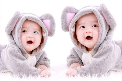 

RadhaKripa Twins Baby Paper Print(18 inch X 12 inch, Rolled)
