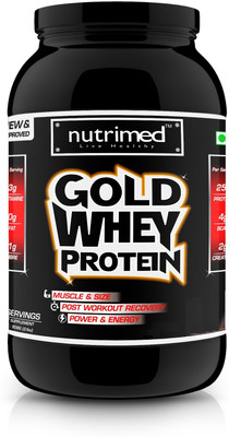 

Nutrimed Gold Whey 2Lbs Whey Protein(908 g, Banana)