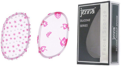 

Jenna Silicone Makeup Sponge - Beauty Sponge for Makeup, Concealer and Foundation – Make Up Applicator for Cosmetic Blending (RedFlower Star)