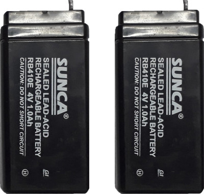 

Sunca 4 Volts 1 Ah Piece 2 Rechargeable Lead Acid Battery
