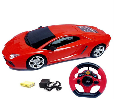 

AR Enterprises Rechargeable remote control jackmen car steering(Red)
