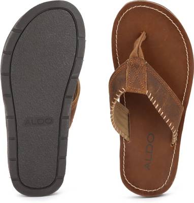 ALDO Men Cognac Sports Sandals