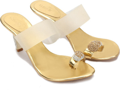 Catwalk Women GOLD Heels