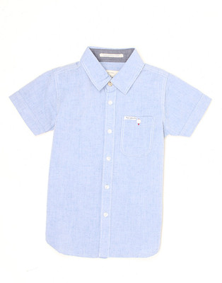 

Pepe Jeans Boys Solid Casual Blue Shirt, Yellow