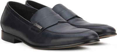 

Pavers England Genuine Leather Slip On For Men(Navy