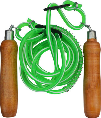 

Triumph Deluxe 8mm Green Beaded Skipping Rope(Green, Length: 274 cm)