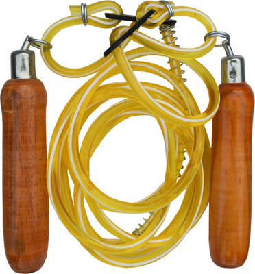 

Triumph Deluxe 8mm Yellow Beaded Skipping Rope(Yellow, Length: 274 cm)