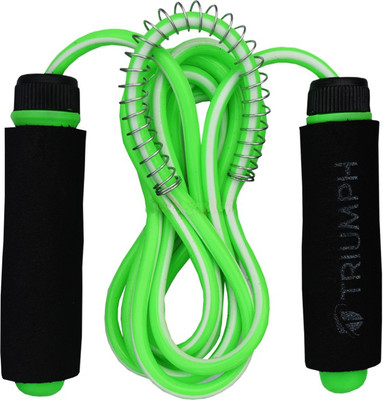 

Triumph Combat 8mm Green Beaded Skipping Rope(Green, Length: 274 cm)