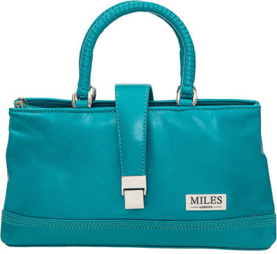 

Miles London Women Green Genuine Leather Hand-held Bag