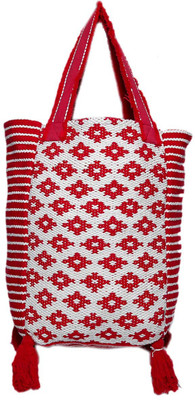 

Diwaah Women Casual Red Cotton Tote