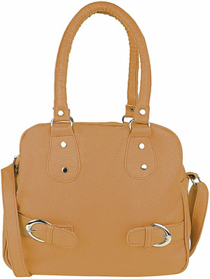 

K & A Traders Women Casual Beige PU Sling Bag