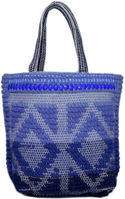 

Diwaah Women Casual Blue Cotton Tote