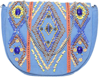 

Diwaah Women Casual Multicolor Cotton Sling Bag