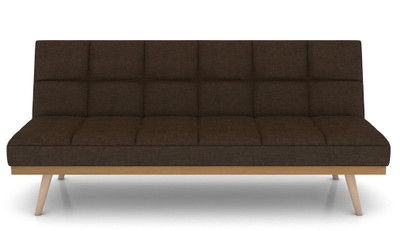 

Urban Ladder Florentin Double Engineered Wood Sofa Bed(Finish Color - Brown Mechanism Type - Fold Out)