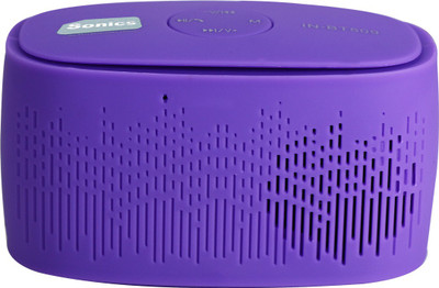 

Sonics IN-BT509 10 W Portable Bluetooth Speaker(Purple, 2.1 Channel)