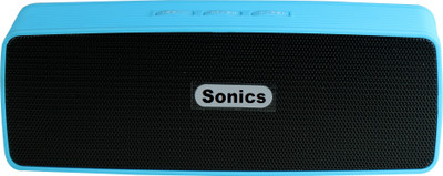 

Sonics SL-BS114 FM 10 W Portable Bluetooth Speaker(Blue, 2.1 Channel)