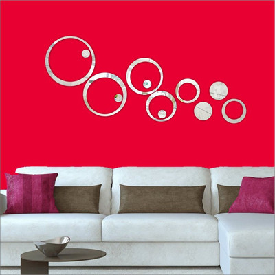

RadhaKripa  3D Acrylic Sticker(Pack of 1, Mullti color
