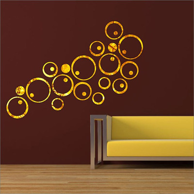 

RadhaKripa  3D Acrylic Sticker(Pack of 1, Mullti color