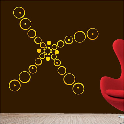 

RadhaKripa  3D Acrylic Sticker(Pack of 1, Mullti color