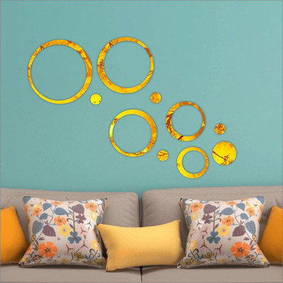 

RadhaKripa  3D Acrylic Sticker(Pack of 1, Mullti color