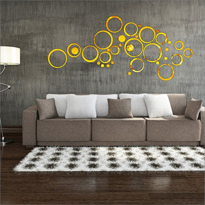 

RadhaKripa  3D Acrylic Sticker(Pack of 1, Mullti color
