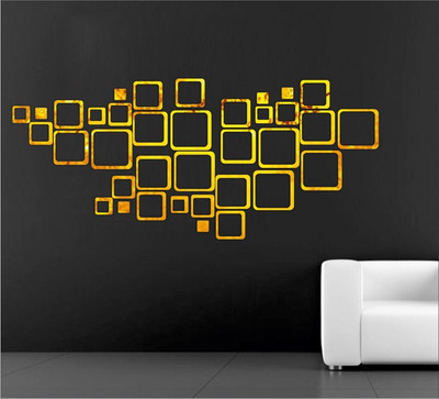 

RadhaKripa  3D Acrylic Sticker(Pack of 1, Mullti color