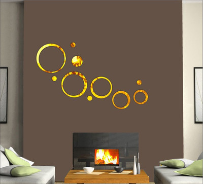 

RadhaKripa  3D Acrylic Sticker(Pack of 1, Mullti color